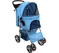 Actiaspet Blue Folding Pushchair Pet Stroller