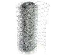 Actiaspet Chicken Wire Mesh Galvanised Fencing 25mm X 60Cm X 50M (22G)