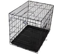 Actiaspet Dog Puppy XXLarge Black Metal Training Cage Crate 48