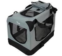 Actiaspet Fabric Pet Carrier Ventilated Grey Small
