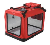 Actiaspet Fabric Soft Pet Crate Kennel Cage Carrier House Dog Cat Red Large