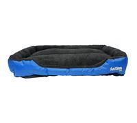 Actiaspet Faux Fur Pet Bed Xxlarge Blue Soft Washable Dog Cushion