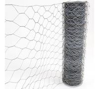 Actiaspet Galvanised Chicken Wire/mesh Electro Galvanised 50mm X 90Cm X 50M (22G)