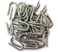 Actiaspet Galvanised U Nails 20mm x 8mm Fencing Staples 100 Pack