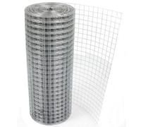 Actiaspet Galvanised Welded Wire Mesh Fence For Aviary Rabbit Hutch Chicken Run Coop Pet 1" X 1" X 24" X 30M (19G)