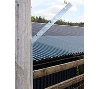 Actiaspet - Galvanized Security Bracket for Razor Wire | 45-Degree Mount (1)