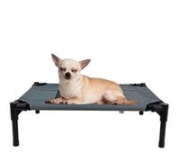 Actiaspet Grey Elevated Mesh Pet Bed Small