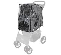 Actiaspet Grey Rain Cover for Pet Stroller