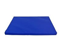 Actiaspet Heavy Duty Waterproof Dog Crate Bed with Hard Wearing 1000D Polyester Faux Leather Outer (Blue, Medium)