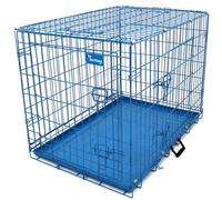 Actiaspet L 36Inch Foldable Blue Dog Cage