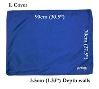 Actiaspet Large Waterproof Dog Bed Cover in Blue