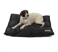 Actiaspet Large Waterproof Pet Cushion Bed Black