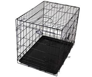 Actiaspet M 30Inch Foldable Black Dog Cage