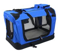 Fabric Dog Crate Pet Carrier Portable Travel Kennel Cage for Cat Puppy Folding