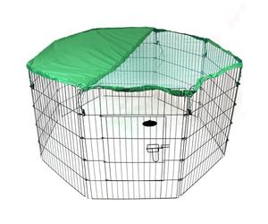 Actiaspet - Pet Run Sunshield Cover, Polyester Protection for 8-Panel Metal Runs | Machine Washable