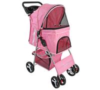 Actiaspet Pet Stroller Pushchair Pram in Pink