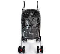 Actiaspet Pet Stroller with Waterproof Cover Foldable with Swivel Wheels 15 kg Carrying Capacity (Grey, Stroller + Cover)