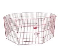 Actiaspet Pink Metal Drop Pin Play Pen Available in 4 Different Sizes (Pink, Small, 8)