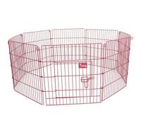 Actiaspet Small 8 Panel Pet Playpen Cage Pink