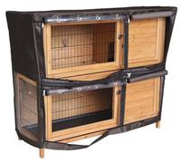 Actiaspet - Waterproof Rabbit Hutch Cover for 2 Tier 4ft for Hutch FED21339