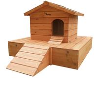 Actiaspet Wooden Floating Duck House Platform
