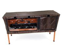 Actiaspet Wooden Rabbit Hutch 4Ft Single Tier With Waterproof Cover