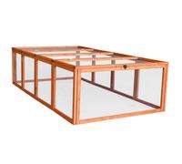 Actiaspet Wooden Rabbit Run Outdoor Pet Enclosure