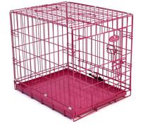 Actiaspet Xl 42Inch Foldable Pink Dog Cage