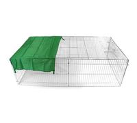 Actiaspet Xl Metal Run Hutch With Sunshade
