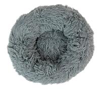 Actiaspet XS Dog Bed Fluffy Donut Cushion Grey