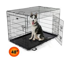 Actiaspet XXLarge Black Metal Dog Training Cage