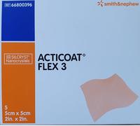 Acticoat 66800396 Bandages, Flex 3.5 cm x 5 cm (Pack of 5)