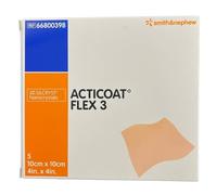 ACTICOAT FLEX 3 DRESSING 10CM X 10CM
