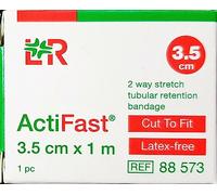 Actifast Red 2-Way Stretch Tubular Bandage 3.5cm x 1m (x1) Packaging may vary