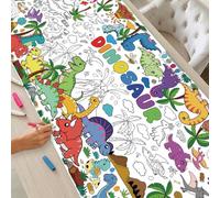 Actilize Dinosaur Coloring Poster & Table Cover - 71" x 31.5"