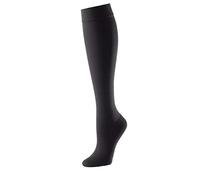 Actilymph Class 1 Standard Below Knee Open Toe Compression Stockings, 2X-Large, Black