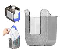 ACTIMED Wall Mounted Wipes Holder, Wipes Wall Mounted Holder, Toilet Wipes Holder, Bathroom Wipes Holder, Punch-Free Wipes Dispenser, Wipe Holder for Bathroom, Kitchen, and Bedroom (Grey)