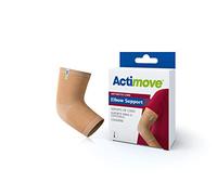Actimove® ARTHRITIS CARE Elbow Support - Light Compression Support and Therapeutic Warmth For Elbow Arthritis - Heat-Retaining Ceramic Fibre Yarns - Beige, Small