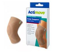 Actimove Everyday Supports Knee Support Closed Patella for Men and Women - Helps with Pain Relief and Swelling - For Chronic Knee Pain and Overuse Knee Injuries - Left/Right Wear - Beige, Large