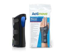 Actimove Professional Line Manus Wrist Stabiliser, Right/Left Hand, Black, X-Large