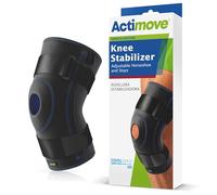 Actimove - Sports Edition - Adjustable Knee Stabiliser - Knee Support for Pain Relief & Compression, Wear on Left or Right - Latex Free - Medium