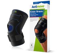 Actimove Sports Edition Wrap-Around Hinged Knee Brace, Provides Pain Relief & Support, Latex and Neoprene Free, X-Large