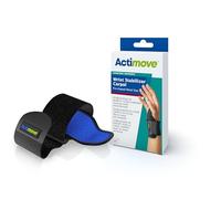 Actimove Wrist Stabilizer Carpal Pre-Shaped Metal Stay Universal Right/Left Black