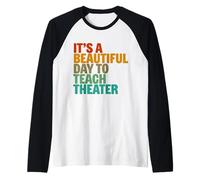 Acting Coach Teach Theater Raglan Baseball Tee