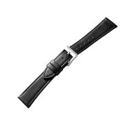 ACTINPANT 1pc 20mm 22mm 24mm Oil Wax Vintage Retro Leather Watch Strap For Universal Waterproof Soft Ultra Thin Band(Black,24mm)