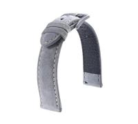 ACTINPANT 1pc Durable Suede Watch Strap Release Leather Band 18mm 19mm 20mm 22mm With Stainless Steel Buckle Watchband(Grey,19mm)