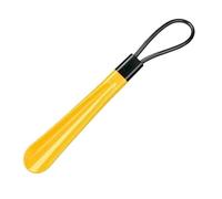ACTINPANT 1pc Extra Long Flexible Plastic Shoe Horns Not Require Bending Spoons For Wearing Assistants(30cm Yellow)