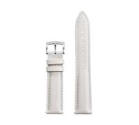 ACTINPANT 1pc FKM Hybrid Leather Watch Strap Release 18/19/20/22mm Waterproof Universal(White,18mm)