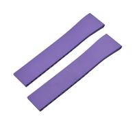 ACTINPANT 1pc Fluoro Rubber Watch Band CTS FKM Strap 21 22mm Fast Release Adjustable Universal Bracelet Black Buckle(Purple1 No Buckle,21mmx18mm)