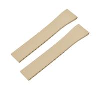 ACTINPANT 1pc Fluoro Rubber Watch Band CTS FKM Strap 21 22mm Release Adjustable Universal Bracelet For Men Women(Khaki No Buckle,21mmx18mm)